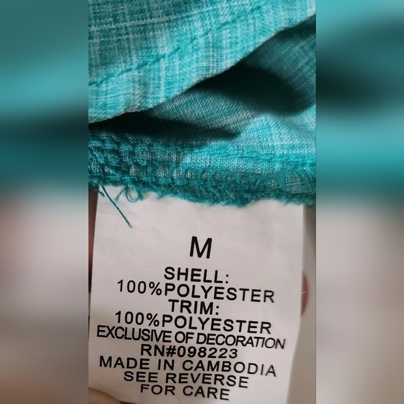 Magellan mag wick fish gear button down shirt size M - Picture 4 of 6